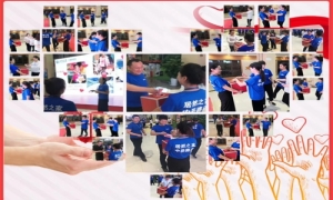 愛心，在這里傳遞&mdash;&mdash;中岳店獻(xiàn)愛心捐款活動