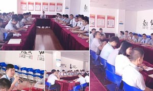 居然之家襄陽(yáng)店2019年上半年工作總結(jié)會(huì)暨第三季度員工生日會(huì)圓滿召開！